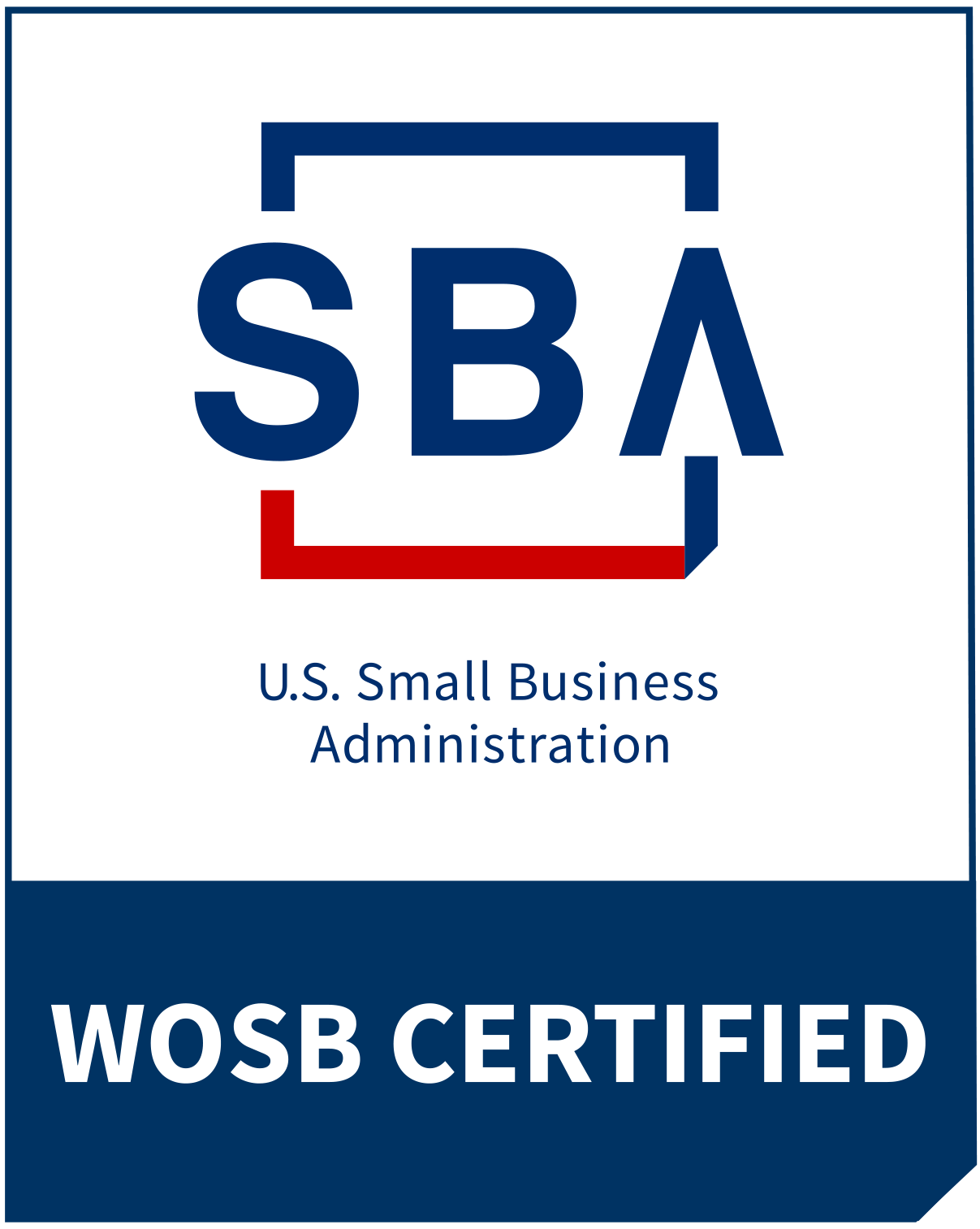 U.S. Small Business Administration WOSB Certified